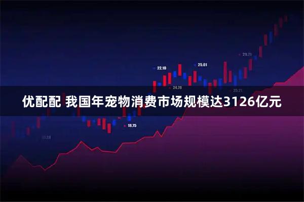 优配配 我国年宠物消费市场规模达3126亿元